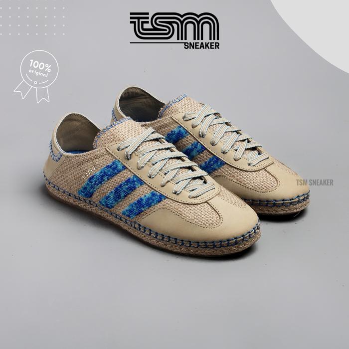 Jual Adidas Gazelle Clot Linen Khaki 100% Authentic BNIB - Main Image