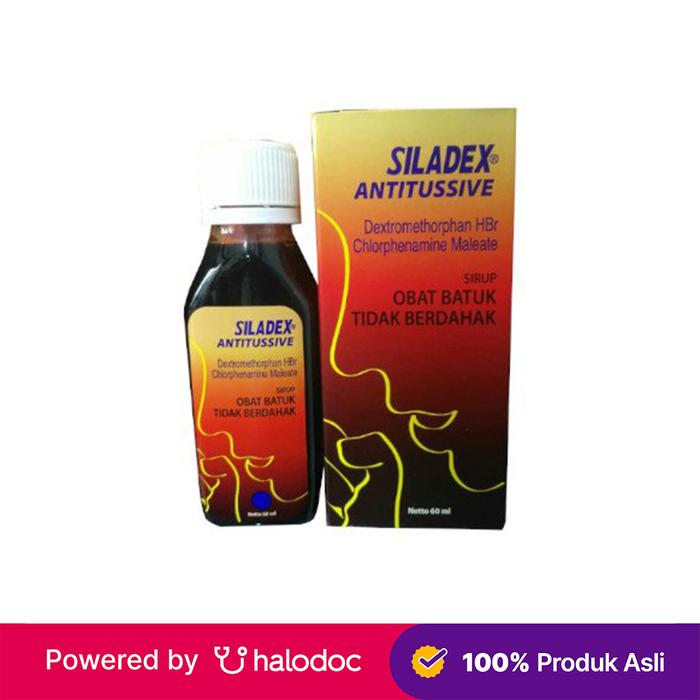 Gambar Siladex Antitussive Sirup 60 ml - Obat Batuk & Flu - Halodoc dari Apotek Keenan Farma Bekasi undefined Tokopedia
