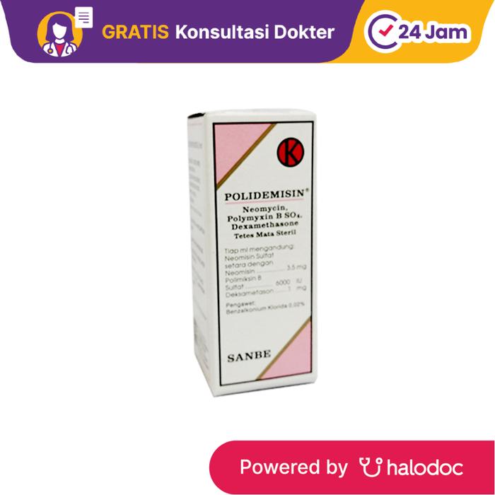 Gambar Polidemisin Eye Drops 5 ml - Obat Mata - Halodoc dari Apotek Rakyat Magelang undefined Tokopedia