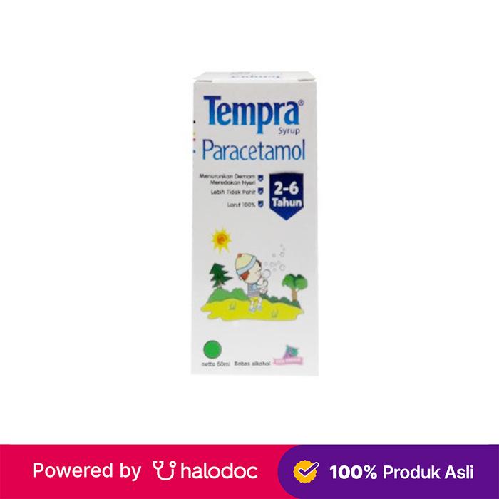 Gambar Tempra Sirup Rasa Anggur 60 ml - Obat Pereda Demam & Nyeri - Halodoc dari Apotek Maju Bersama Farma Depok undefined Tokopedia