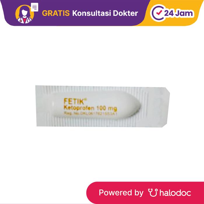 Gambar Fetik Suppositoria - Obat Pereda Demam & Nyeri - Halodoc dari Apotek TBS Bandung undefined Tokopedia