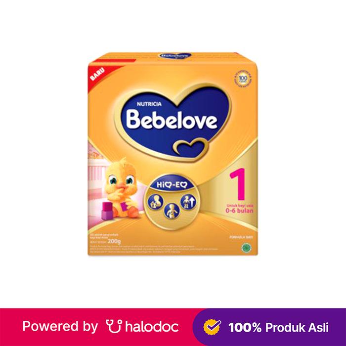 Gambar Bebelove 1 Formula Bayi Bubuk 200 g - Susu Bayi - Halodoc dari Apotek K24 Giri Gresik undefined Tokopedia