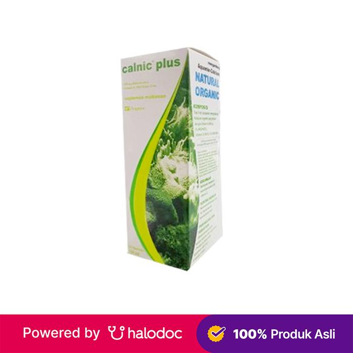 Gambar Calnic Plus Sirup 100 ml - Vitamin Sendi,Tulang & Gigi - Halodoc dari Apotek Indobat 2 WR Supratman Bali undefined Tokopedia
