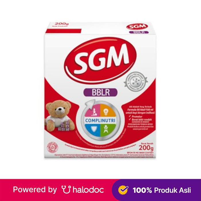 Gambar SGM BBLR 200 g - Susu Bayi dan Anak - Halodoc dari Apotek Galens Surabaya undefined Tokopedia