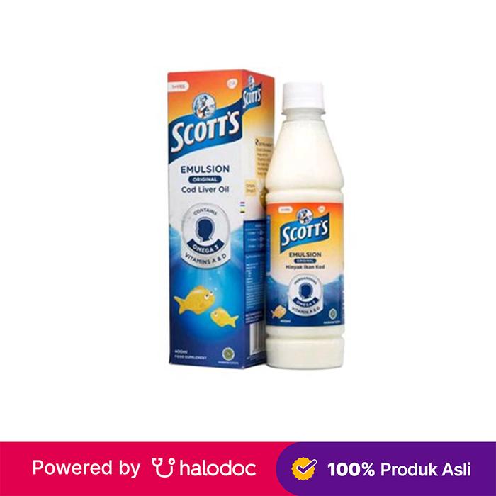 Gambar Scott's Emulsion Original 200 ml dari Apotek Bagindo Farma Batam undefined Tokopedia