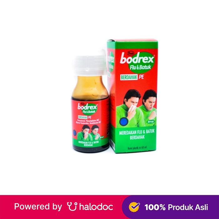 Gambar Bodrex Flu Dan Batuk Berdahak Pe Sirup 60 ml dari Apotek Halomedika Cicendo undefined Tokopedia