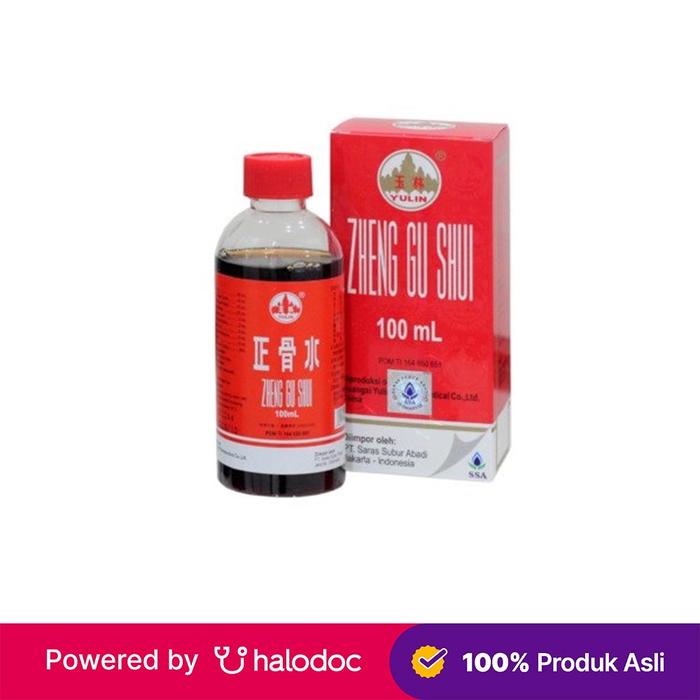 Gambar Zheng Gu Shui 100 ml - Balsem & Minyak Otot Sendi - Halodoc dari Apotek Halomedika Kp Rambutan undefined Tokopedia
