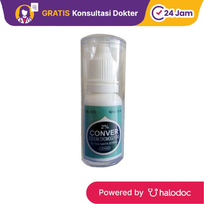 Gambar Cendo Conver 2% Eye Drops 15 ml - Obat Mata - Halodoc dari Apotek Kosambi Jakarta Barat undefined Tokopedia