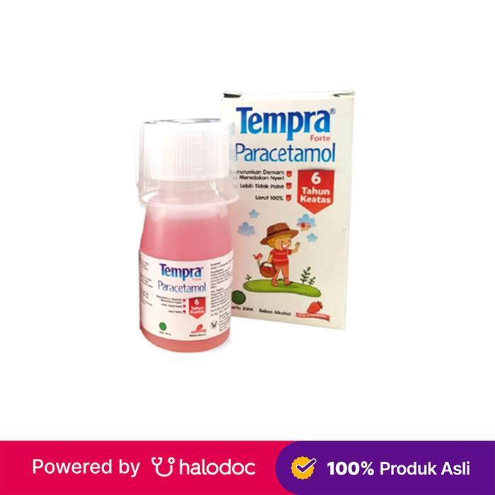 Gambar Tempra Forte Sirup Rasa Strawberry 30 ml dari Apotek Halomedika Cicendo undefined Tokopedia