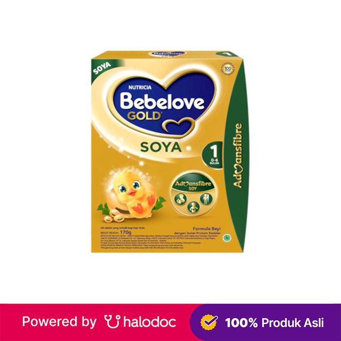Gambar Bebelove Gold Soya 1 Formula Soya Bayi Bubuk 170 g dari Apotik K24 Mt Haryono undefined Tokopedia