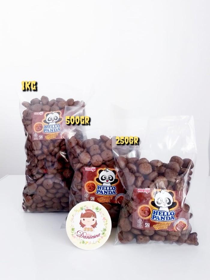 Gambar 500 gram biskuit hello panda double chocolate dari ELLSTORE23 undefined Tokopedia