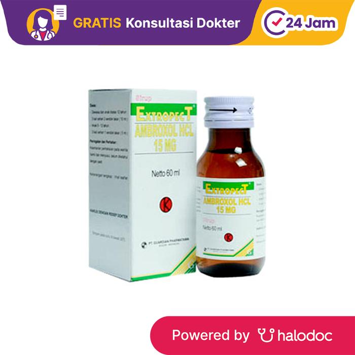 Gambar Extropect Sirup 60 ml - Obat Batuk & Flu - Halodoc dari Apotek Kosambi Jakarta Barat undefined Tokopedia