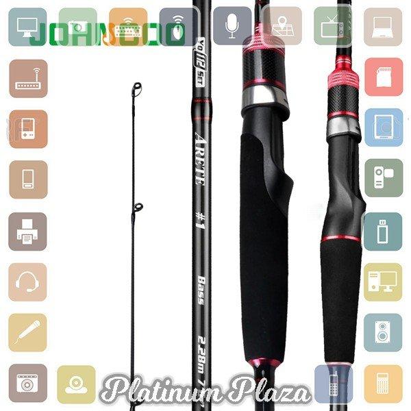 Johncoo Joran Pancing Fishing Rod Carbon Fiber 18m Jc230 Black-red