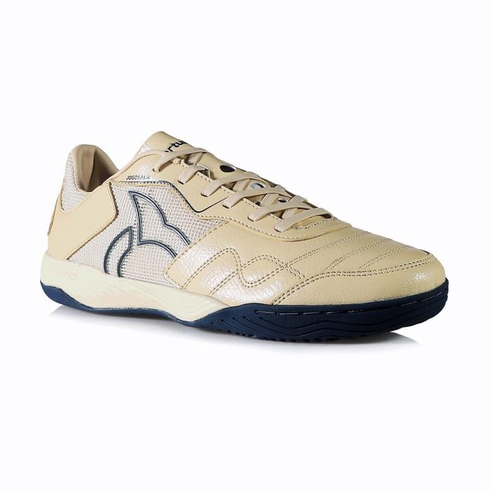 Gambar SEPATU FUTSAL ORTUSEIGHT JOGOSALA STRIVE - BEIGE/NAVY - 38 dari RANK SPORTS undefined Tokopedia