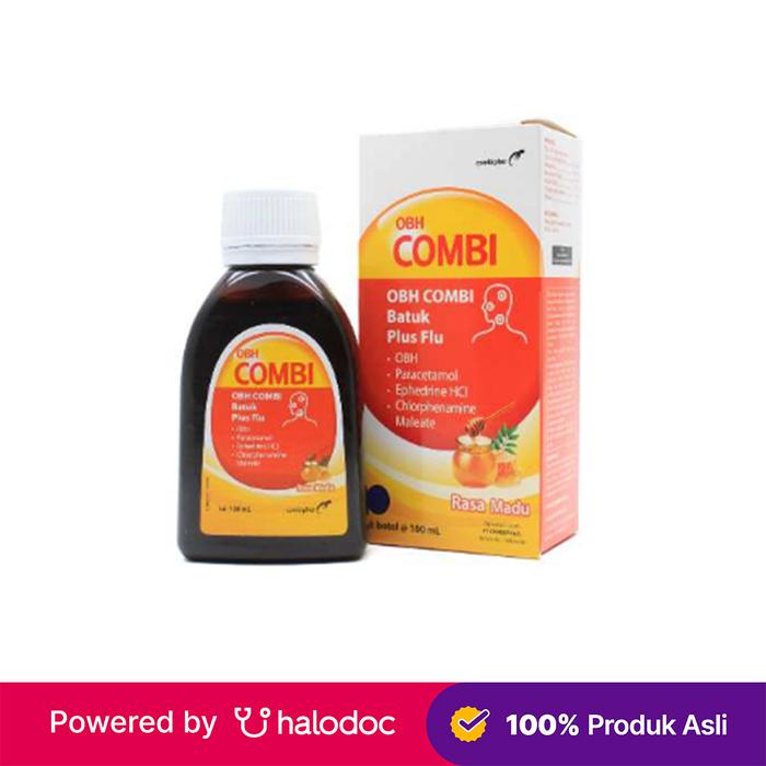Gambar OBH Combi Plus Batuk Flu Madu Sirup 100 ml dari Apotek Halomedika Dukuh Pakis undefined Tokopedia