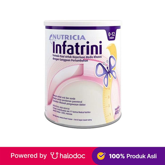 Gambar Infatrini Powder 400 g - Susu Bayi dan Anak - Halodoc dari Apotek Halomedika Cicendo undefined Tokopedia