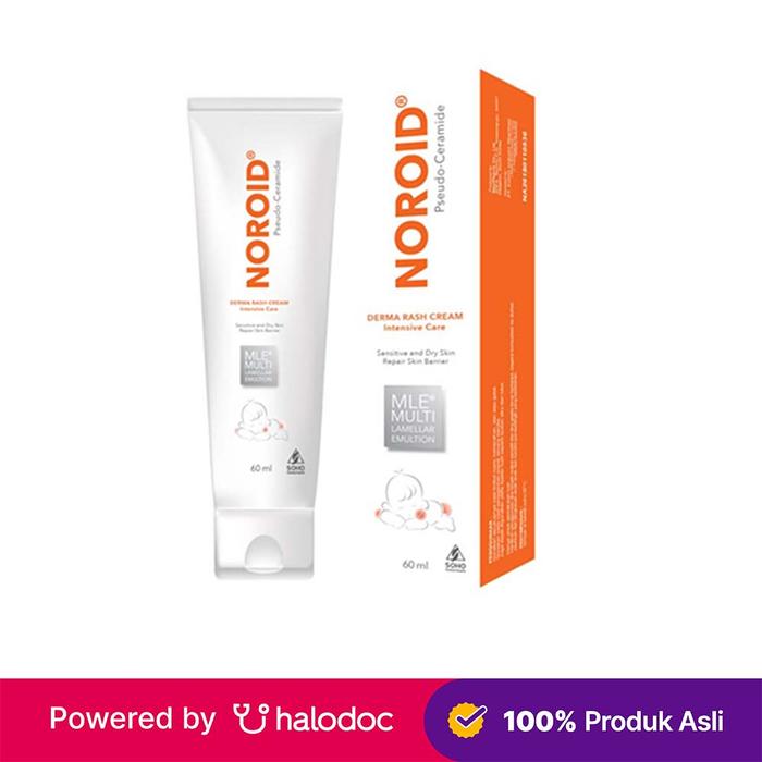 Jual Noroid Derma Rash Cream 60 ml Krim Anti Ruam Bayi Halodoc