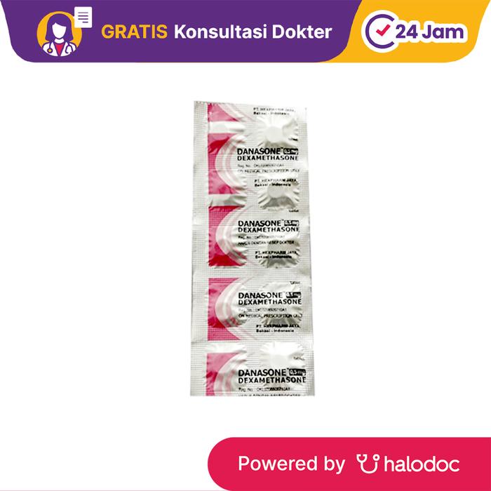 Gambar Danasone 0.5 mg 10 Tablet - Anti Inflamasi - Halodoc dari Apotek Nia Farma Bekasi undefined Tokopedia