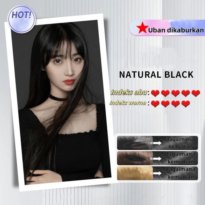 Gambar 10pcs Plant Extract Hair Bubble Hair Dye Bubble Shampoo Hair Color Pewarna Rambut Bubble Korea Cat Rambut Bubble - Hitam dari YTAY.Sarindo undefined Tokopedia