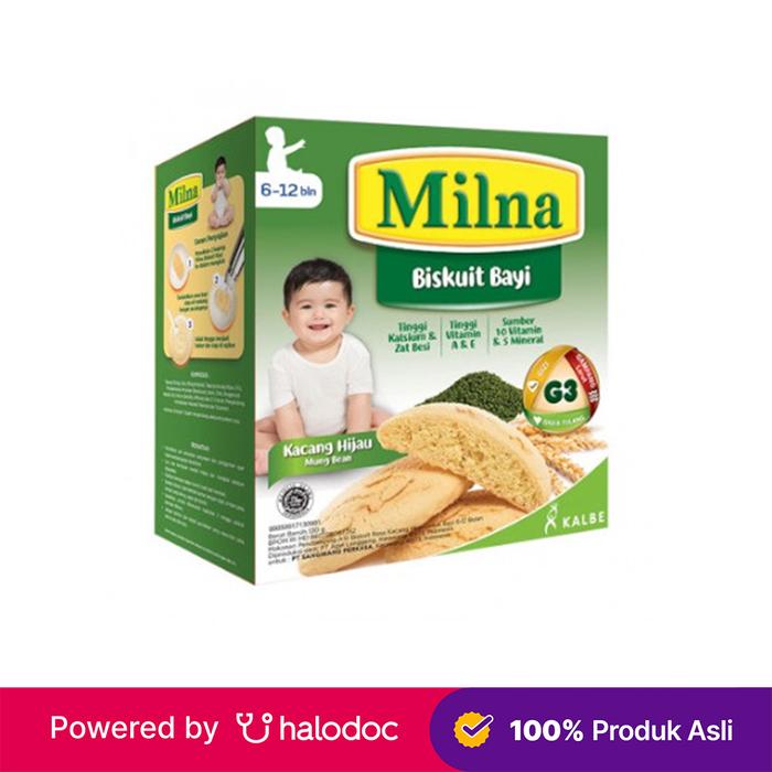 Gambar Milna 6-12 Biskuit Bayi Kacang Hijau 130 g dari Apotek M23 Odessa Kota Batam undefined Tokopedia