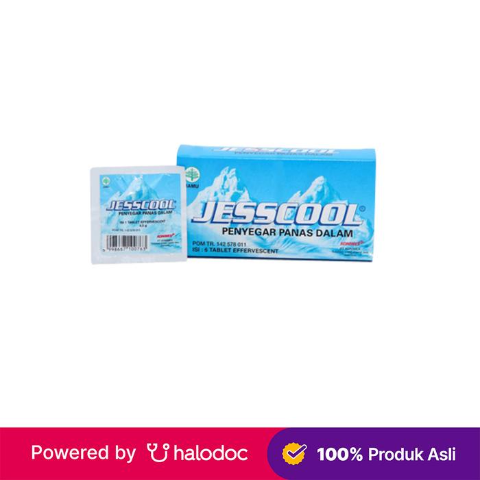Gambar Jesscool Effervescent 1 Tablet - Pelega Tenggorokan - Halodoc dari Apotek Tsurrayya Farma Batu undefined Tokopedia