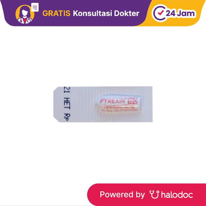 Gambar Pyrexin 160 mg Suppositoria - Obat Pereda Demam & Nyeri - Halodoc dari Apotek Najeeb Farma Bekasi undefined Tokopedia