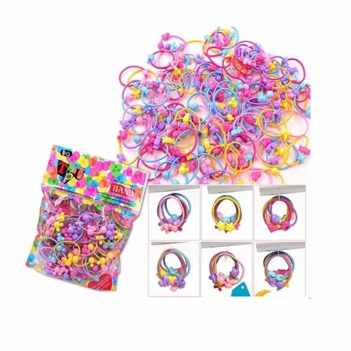 Gambar IKAT Rambut Bayi Isi 20 Ikat rambut anak dengan Tas ikat Accessories Fashion Cantik - Ikat isi 50 dari ditababyshop undefined Tokopedia