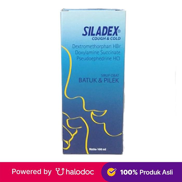Gambar Siladex Cough & Cold 100 ml - Obat Batuk & Flu - Halodoc dari Apotek Golden Farma Tambaksari Surabaya undefined Tokopedia