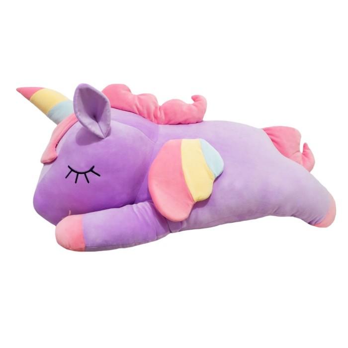 Gambar Boneka Unicorn Jumbo ISTANA BONEKA Ly Rainbow Unicorn - peach dari ISTANA BONEKA INDONESIA undefined Tokopedia