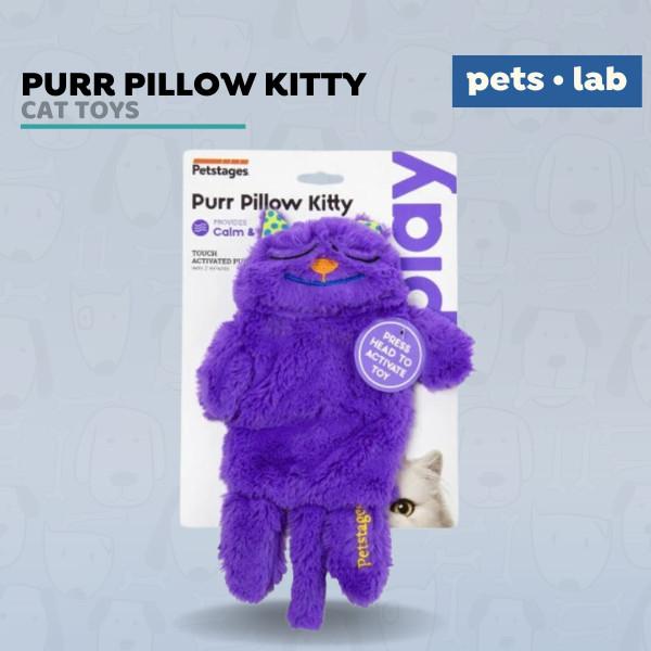 Gambar READY!! Petstages Purr Pillow Plush Calming Toy Mainan Anak Kucing Sleep dari MASTROVE SHOP undefined Tokopedia