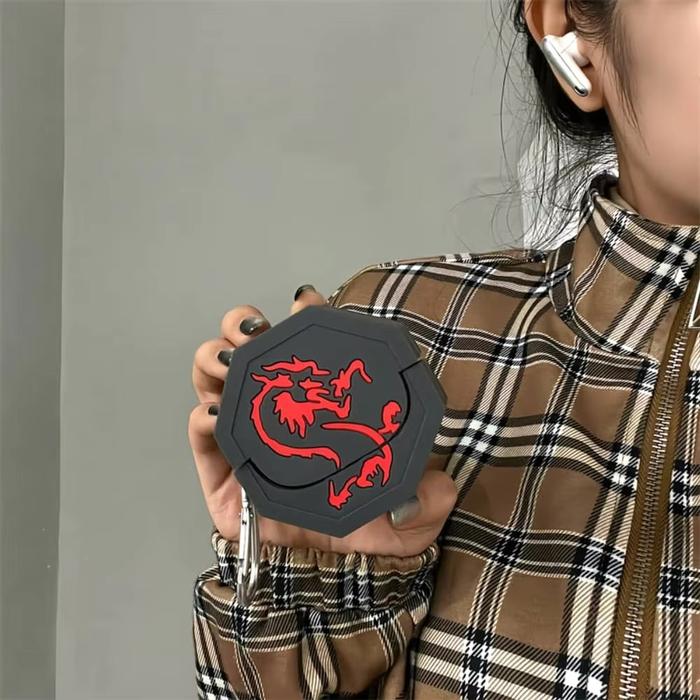 Gambar Casing Case Anker Soundcore Liberty 4NC 4 NC Noise Cancelling TWS Case Cover Pouch Lucu Kartun - Dragon dari Warung Saoji undefined Tokopedia