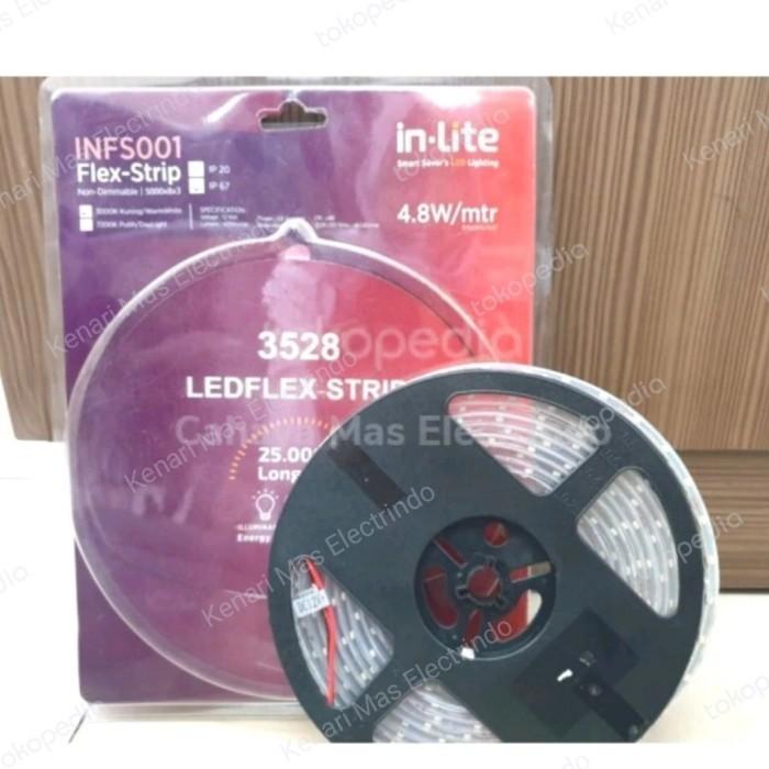 Gambar INLITE LAMPU LED STRIP INFS001 4,8 W 4.8W DC 1P67 12V INDOOR IN LITE - Putih dari Kenari Mas Electrindo undefined Tokopedia