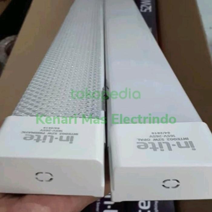 Gambar INLITE LAMPU T8 INTEGRATED LED INTE002 52W 52WATT 120CM 6500K - Prismatic dari Kenari Mas Electrindo undefined Tokopedia