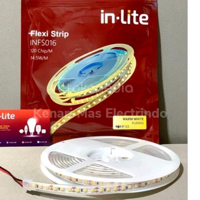 Gambar INLITE LAMPU LED STRIP INFS016 120LED 14.5W IP65 OUTDOOR 12V IN LITE - 3000K dari Kenari Mas Electrindo undefined Tokopedia