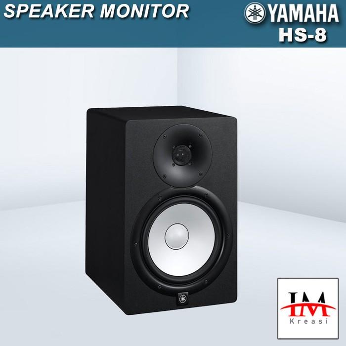 Jual Yamaha HS8 Speaker (1PCS) Studio Monitor-Digital piano-Drum