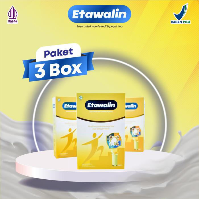 Gambar Top Quality Etawalin - Paket 3 Box Susu Ajaib Atasi Nyeri Sendi Dan Tulang Ready Stok dari slavaablue undefined Tokopedia