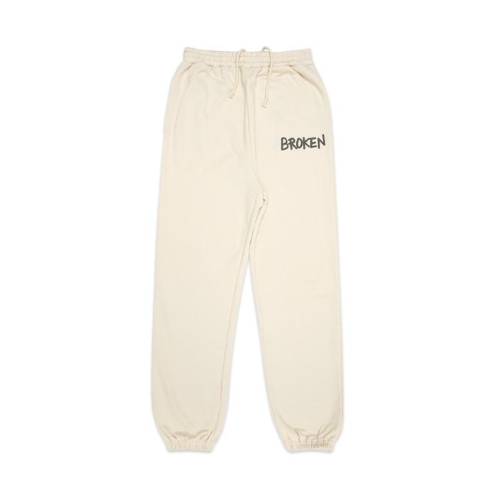 Gambar SALE TERLARIS BROKEN PLANET MARKET BROKEN SWEATPANTS READYY - Beige, L dari grenbakti undefined Tokopedia