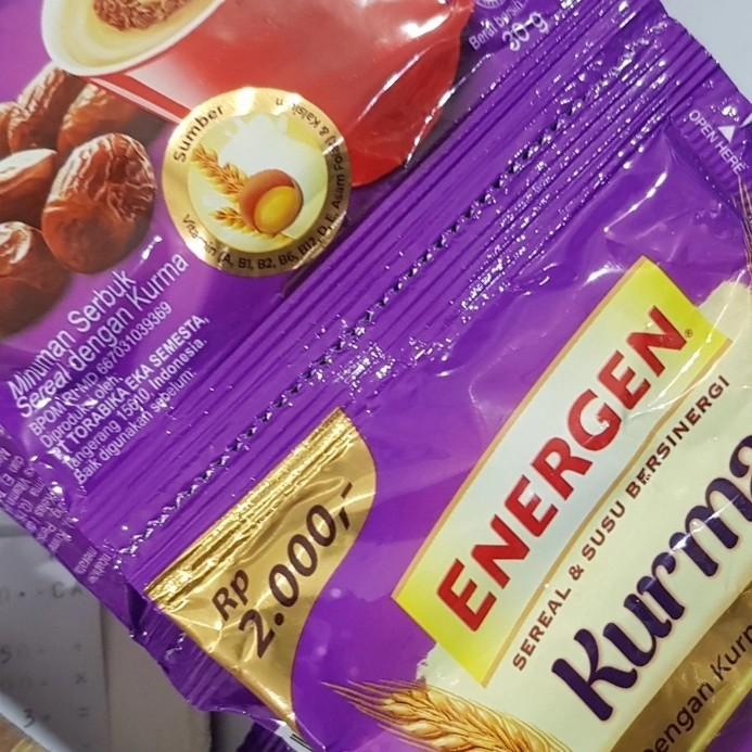 Gambar SMART| energen kurma 1 renceng 10 sachet dari agungstore1119 undefined Tokopedia