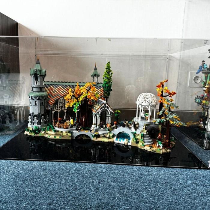 Gambar Box Akrilik Display Lego 10316 Rivendell Castle Lord Of The Rings Grab/Gosend dari LuxuryOnline undefined Tokopedia