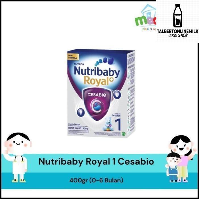 Gambar Jt-2090 Susu Nutribaby Royal 1 Cesabio - Susu Formula 400Gr (0-6 Bulan) dari tokoceria15 undefined Tokopedia