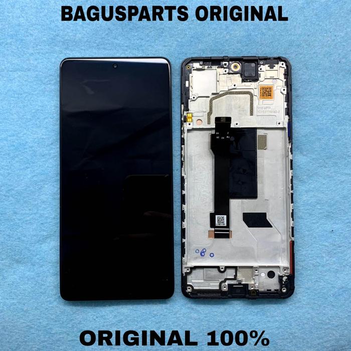 Gambar LCD TS TOUCHSCREEN SET FRAME XIAOMI REDMI NOTE 12 PRO 5G ORIGINAL COPOTAN - SET FRAME dari BAGUSPARTS ORI undefined Tokopedia