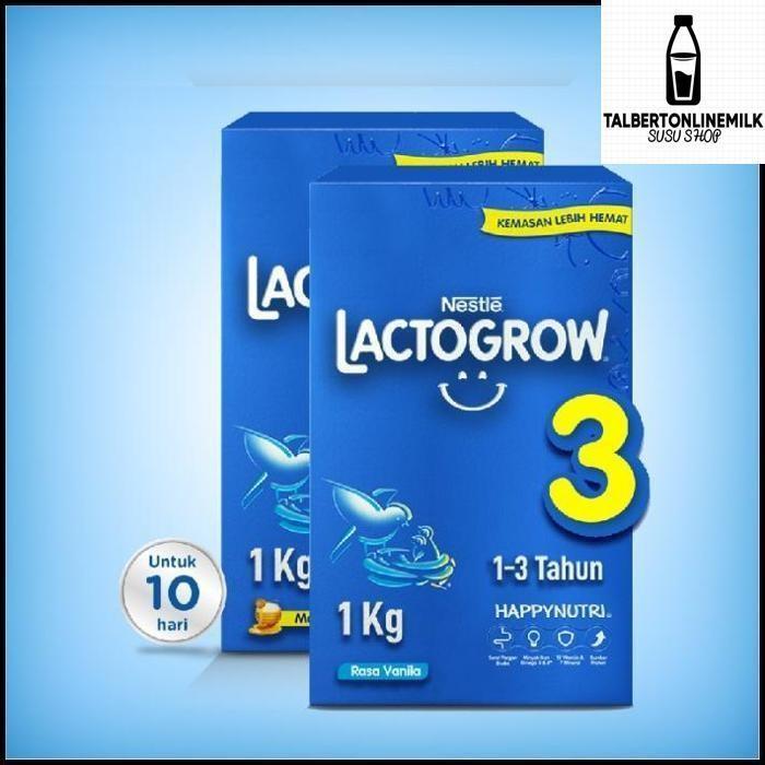 Gambar Jt-2090 Susu Lactogrow 3 Susu Pertumbuhan Anak (1-3 Tahun) 1Kg - 1 Kg dari tokoceria15 undefined Tokopedia