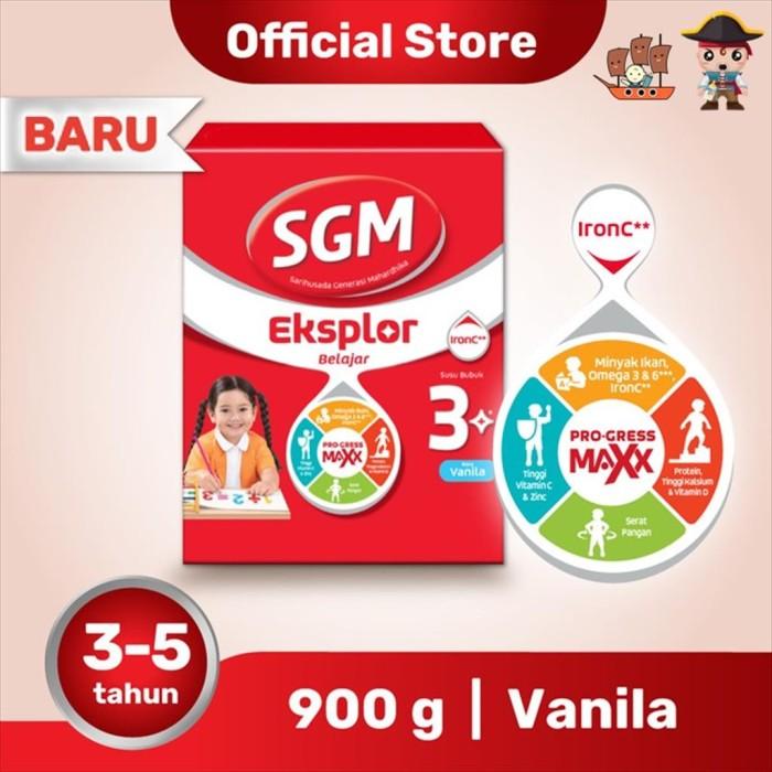 Gambar SGM Eksplor 3+ Combinutri Vanila Susu Formula [900gr] kemasan baru dari MilkTank undefined Tokopedia