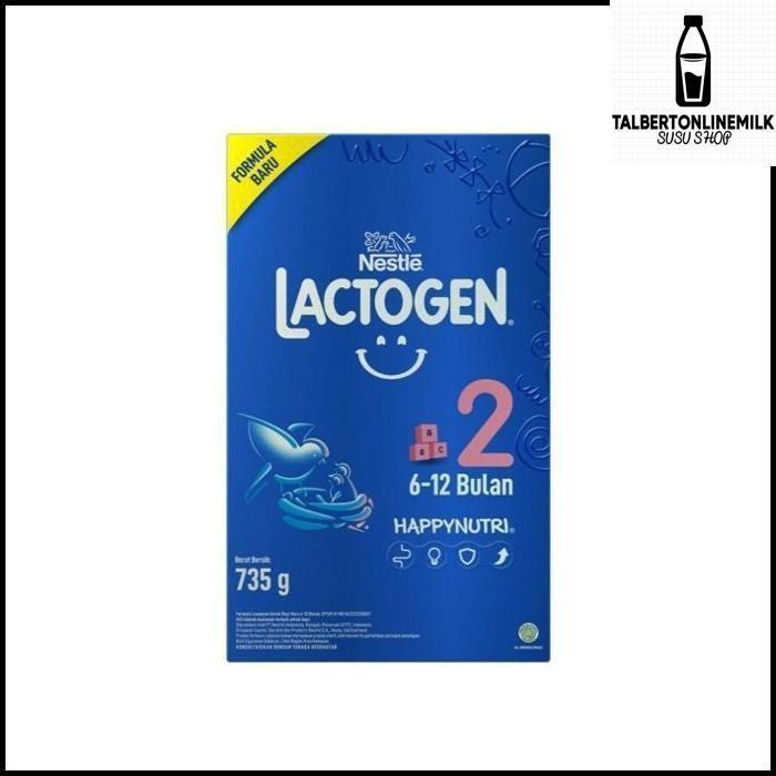 Gambar Jt-2090 Susu Lactogen Happynutri 2 Box 735Gr Susu Formula Bayi 6-12 Bulan dari tokoceria15 undefined Tokopedia