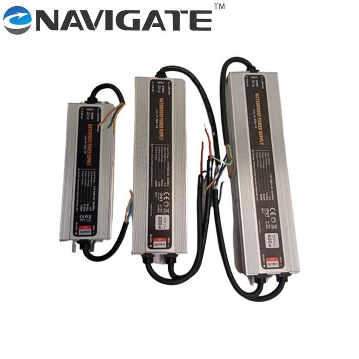 Gambar NAVIGATE LED Strip Power Waterproof Travo - 12 & 24 Volt 100W, 200W, 300W, 400W - 12v, 200watt dari Graha Listrik Electric undefined Tokopedia