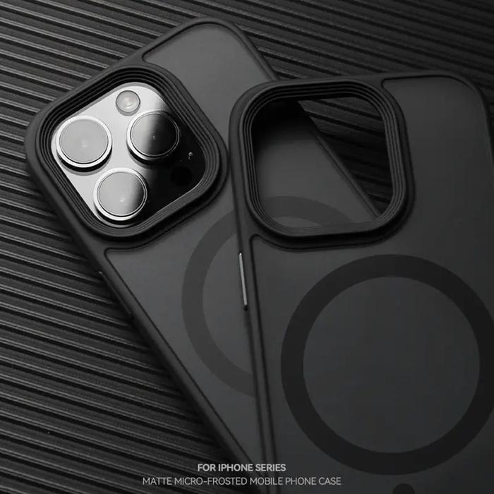 Gambar Case ORI 100% Magsafe Matte Black Edition For IPHONE X XR XS MAX 15 14 15+ 14+ 14 12 11 PRO MAX PLUS Magnetic Hybrid Dove Hardcase Bumper dari cicilrll undefined Tokopedia