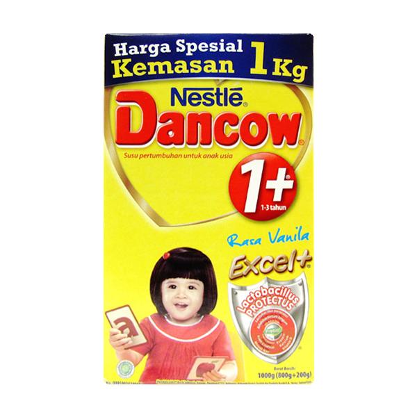 Gambar DANCOW VANILLA PREBIO 1+ BOX 1000 GR - SUSU dari Hypermart Gading Serpong undefined Tokopedia
