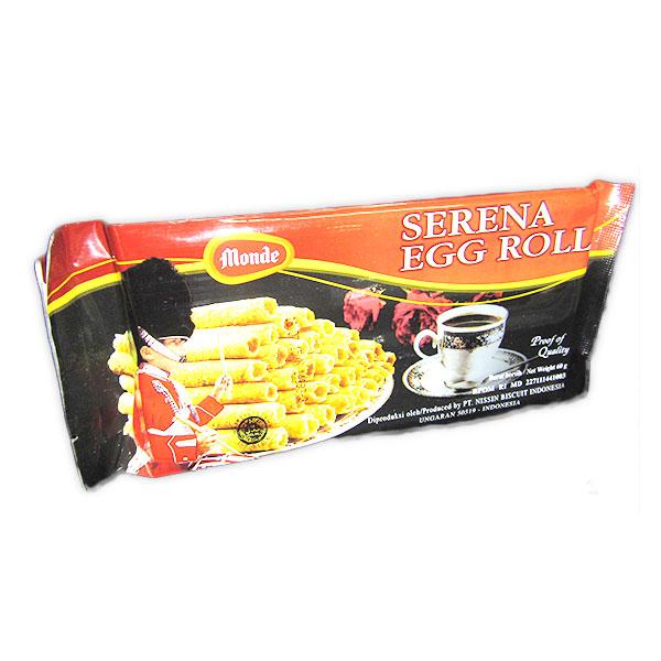 Gambar MONDE SERENA EGG ROLL BISCUITS 60 GR - BISKUIT dari Hypermart Gading Serpong undefined Tokopedia