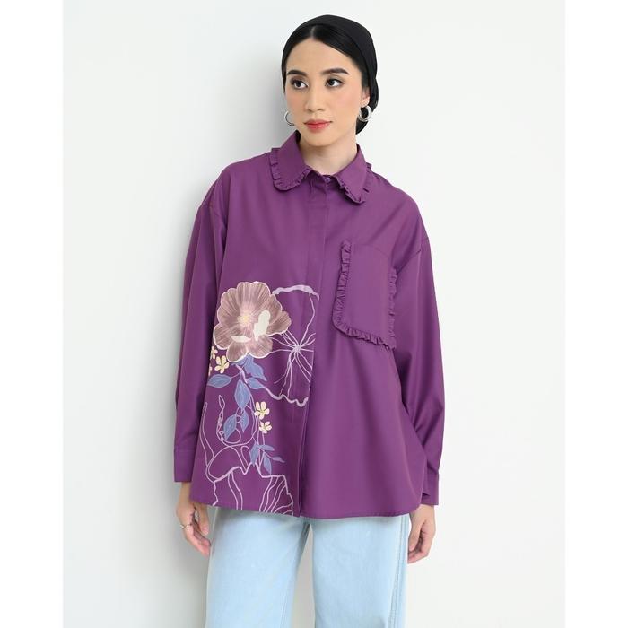Gambar Geulis.id LULU SHIRT (12 warna) Top - AMETHYST, M dari Geulis id_NEW undefined Tokopedia