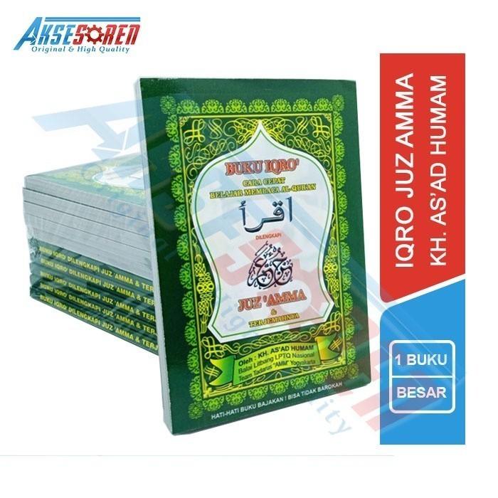 Gambar Buku Iqro Juz Amma Besar [1 Buku] Iqra Al-Qur'an Surat-Surat Pendek - Besar dari Aksesoren Kab. Indramayu Tokopedia